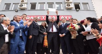 HİDAYET KILINÇ MAZBATASINI ALIP GÖREVE BAŞLADI