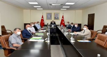 ‘Orman Yangınlarını Önleme Mücadele Komisyonu’ Vali Su başkanlığında toplandı