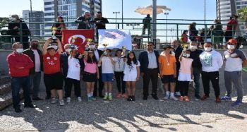 12-14 yaş tenis il birinciliği sona erdi
