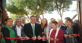 YUMUKTEPE HÖYÜĞÜ ZİYARETÇİ MERKEZİ AÇILDI