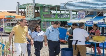 Çamlıbel Balıkçı Barınağı'ndaki tekneler denetlendi