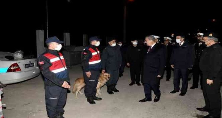 Vali Su, yılbaşı tedbirlerini yerinde inceledi