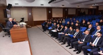 Seçim güvenliği toplantısı Vali Su başkanlığında yapıldı