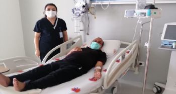 MEÜ Onkoloji Hastanesi'ne bağlı Kemik İliği Nakil Merkezi ilk hastasını kabul etti