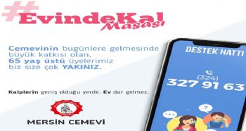 Mersin Cemevi "Evinde Kal Masası" oluşturdu