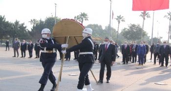 Mersin'in kurtuluş günü bu yıl sade bir törenle kutlandı