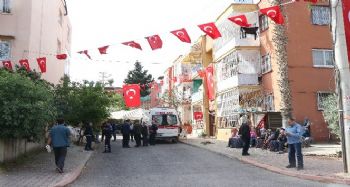 Şehit ateşi Mersin'e düştü