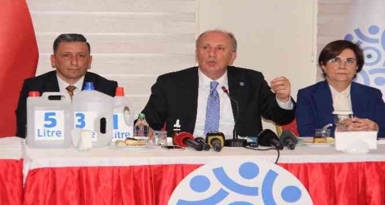 Muharrem İnce, 6 partiye Mersin'den yüklendi