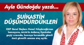 Ayla Gündoğdu yazdı; SUİKASTİN DÜŞÜNDÜRDÜKLERİ