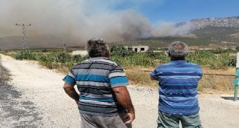 Silifke'deki orman yangını büyüyor