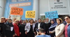 AK PARTİ'Lİ KADINLARDAN KILIÇDAROĞLU'NA TEPKİ