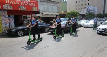 Mersin'de ‘scooter’lı zabıta dönemi başladı