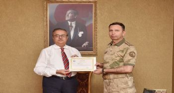 İl Jandarma Komutanı Cevlak Mersin’e veda etti
