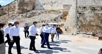 Vali Su, Silifke'deki tarihi ve turistik yerlerde incelemelerde bulundu