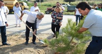 Tarsus'ta 151. yılda Türkan Saylan anısına 151 fidan dikildi