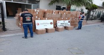 Mersin'de 10 milyon liralık kaçakçılık operasyonu