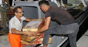 Akdeniz'den balıkçılar ilk avları ile dönmeye başladı