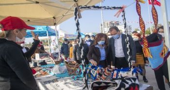 Mersin Büyükşehir Belediyesinden yılbaşı öncesi kadın üreticilere destek