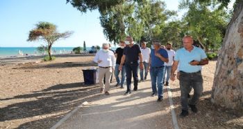 Mezitli Belediyesinden bir halk plajı daha