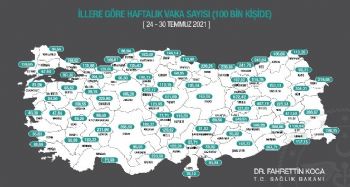 Mersin'de vaka sayısındaki artış sürüyor
