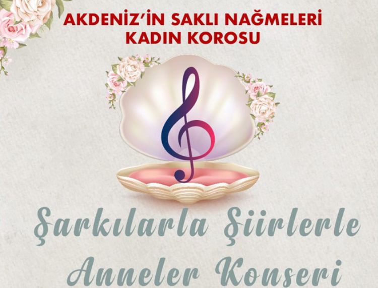 AKDENİZ'İN KADINLAR KOROSU KONSERE HAZIRLANIYOR