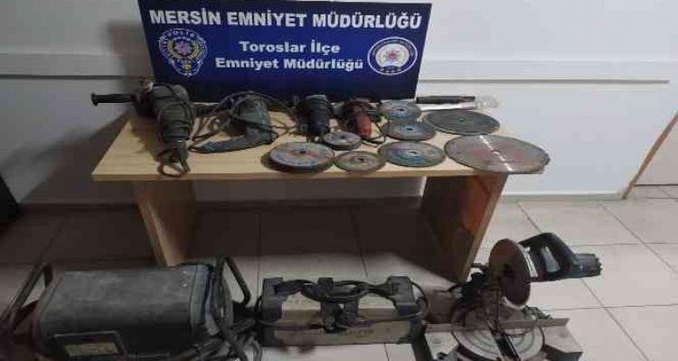 İşyerinden hırsızlık yapan şüpheliler yakalandı