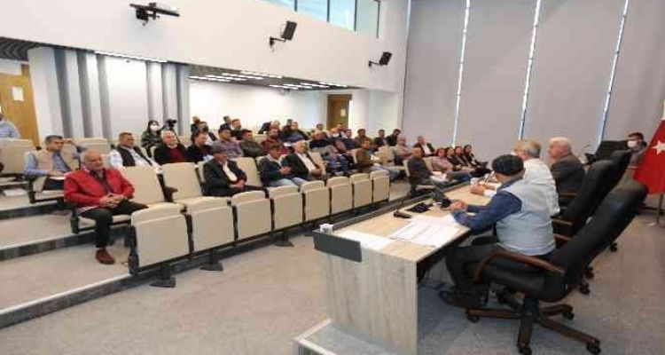 Mezitli'de yapılacak yatırımlar muhtarlarla birlikte planlandı