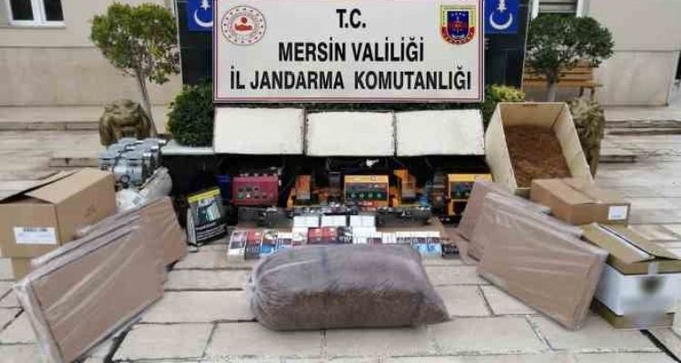 Mersin'de kaçakçılıkla mücadele
