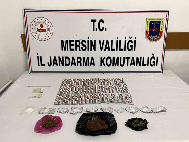 Mersin’de uyuşturucu operasyonu: 3 gözaltı