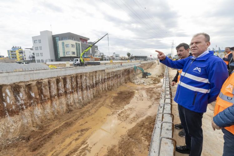 Hal Katlı Kavşağı nisan ayında hizmete girecek