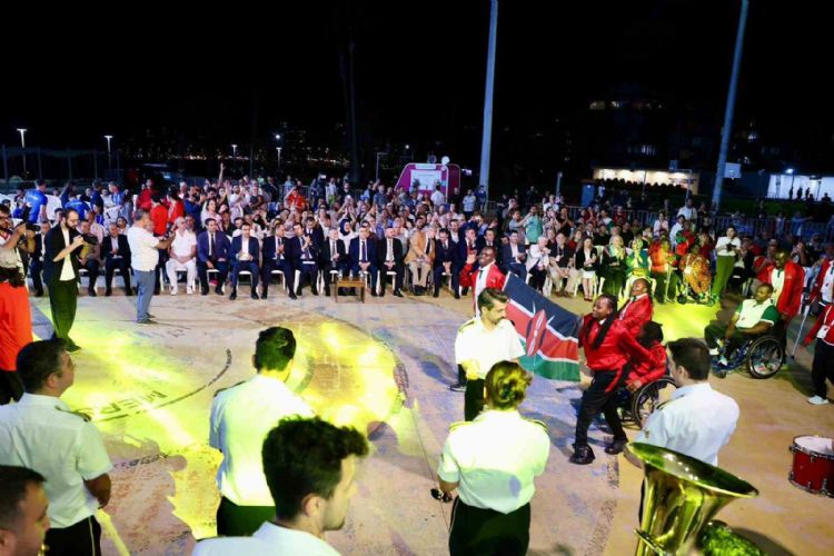 Dünya Bedensel Engelliler Plaj Oyunları’nın açılış töreni yapıldı