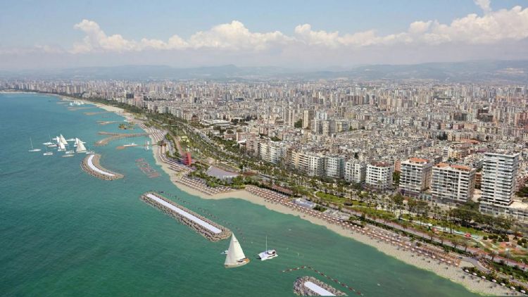 Mersin’de sahil hattına ‘Plaj Mersin’ projesi