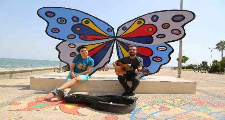 Mezitli'de her alanda sanat var