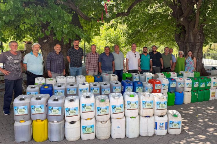 Yenişehir Belediyesinden çiftçiye organik gübre desteği 