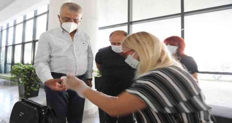 Mezitli Belediyesi personeline şeker ve kanser taraması