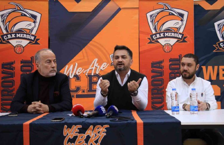 ÇBK Mersin Genel Koordinatörü Ender Ünlü: "Şampiyonluk kupasını getireceğimizin sözünü veriyoruz"
