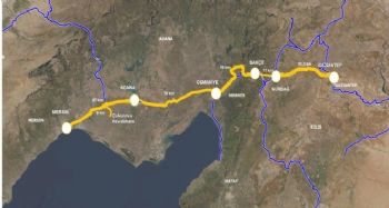 Elvan, Mersin-Adana-Gaziantep Hızlı Tren Hattının ihalesinin yapıldığını açıkladı