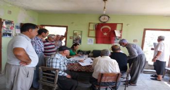 ABONE GÜNCELLEME ÇALIŞMALARI KÖYLERDE DEVAM EDİYOR 