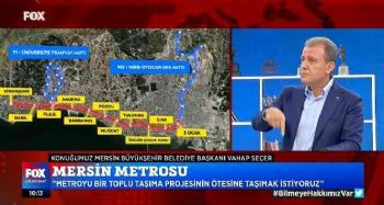 Seçer: “Merkezi hükümetin yüzü bize dönük olursa Mersin'i kimse tutamaz”