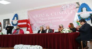İkinci baharını yaşayan çiftin nikahını Başkan Yılmaz kıydı