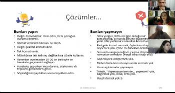 Dikkat Eksikliği ve Hiperaktivite Bozukluğu Bilinçli Aile Projesine yoğun ilgi