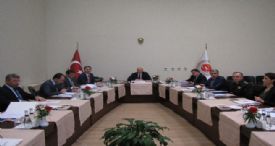 MERSİN'DE CEZA İNFAZ KURUMLARININ GÜVENLİĞİ MASAYA YATIRILDI