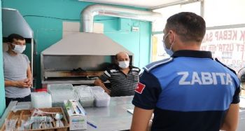 Toroslar Belediyesinden iş başı yapan iş yerlerine denetim