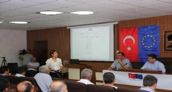 Erdemli'de AB destekli proje eğitimlerine başlandı
