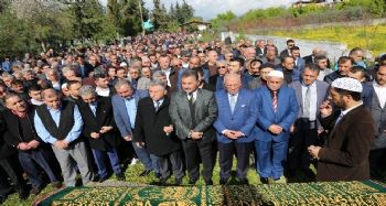 Başkan Tuna’nın kayınvalidesi son yolculuğuna dualarla uğurlandı