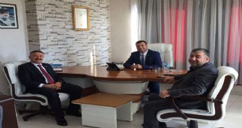 HACI ÖZKAN’DAN MİY BAŞKANI MAHMUT KARAK’A ZİYARET