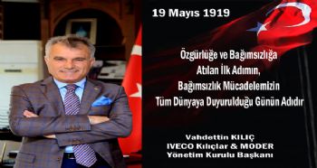 KILIÇ, 19 MAYIS ATATÜRK'Ü ANMA, GENÇLİK VE SPOR BAYRAMI’NI KUTLADI