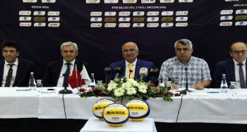 Plaj Voleybolu Dünya Turu hazırlıkları tamamlandı
