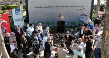 Ölümünün 82. yılında Kazanlı'da Atatürk büstü açıldı