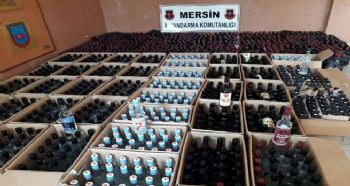 MERSİN’DE SAHTE İÇKİ OPERASYONU
